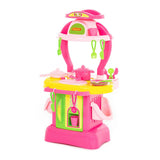 Polesie - Big Pink Toy Kitchen Playset