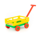Polesie - Pull Along Wagon Cart