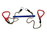 PLAYFREE - Steel Trapeze Bar Swing Set for Kids
