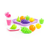 Polesie - Pretend Food Playset on tray 21 Piece