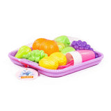 Polesie - Pretend Food Playset on tray 21 Piece
