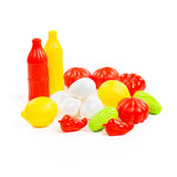 Polesie - Food and Condiment Playset 17 Piece