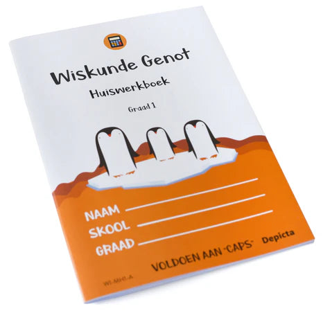 Wiskunde Genot Huiswerkboek - Graad 1