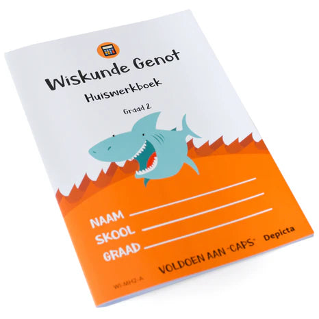 Wiskunde Genot Huiswerkboek - Graad 2