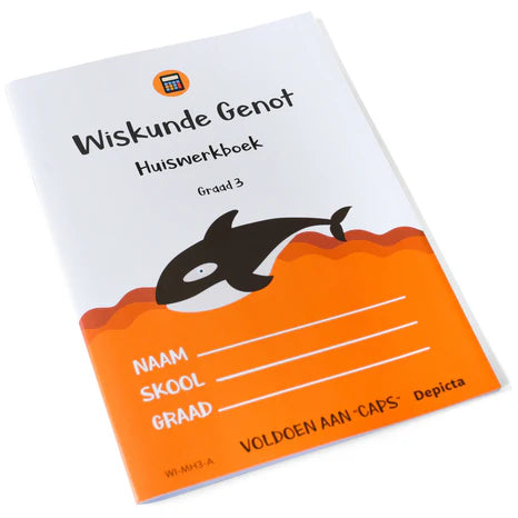 Wiskunde Genot Huiswerkboek - Graad 3