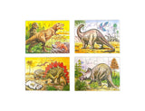 Creatives - Set Of Four Dinosaur Puzzles