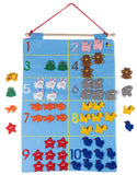 Learn to Count Wall Hanging Chart (50X70cm) (Sort, count and match)