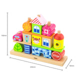 Viga City Stacking Blocks