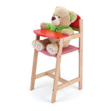 Viga Dolls High Chair (Feeding Chair) Red