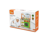 Viga Fantastic Wooden Toy Kitchen W/Accessories