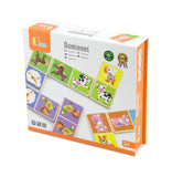 Viga Dominoes Farm Animals 28Pc