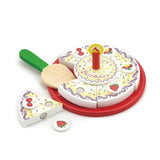 Viga Birthday Cake With Accessories Play Food
