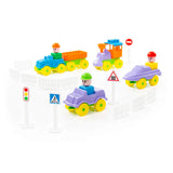Polesie - Construction Building Set with Vehicles 54 Piece