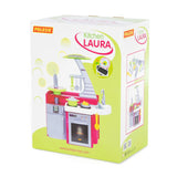 Polesie - Laura Toy Kitchen With Lights And Sounds Playset