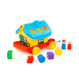 Polesie - Garden House Shape Sorter - Pull Along (6 pieces)