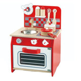 Viga Wooden Mini Toy Kitchen Set With Accessories