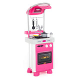Polesie Carmen Toy Pink Kitchen with Oven Playset