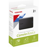 Toshiba Canvio Basics 2tb 2.5 inch USB 3.2 - Black