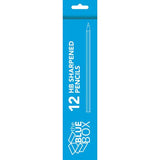The Blue Box Pencils HB Sharpened
