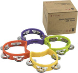 Plastic Tambourine Set - 4 Piece