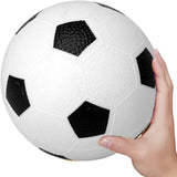 Kids PVC Soccer Ball 20cm - Black & White