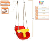 PLAYFREE - Toddler Tree Swing Seat With Rope
