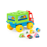 Polesie - Shape Sorting Truck with Geometric Shapes