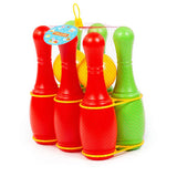 Polesie - Skittles Bowling Set (8 Pieces)