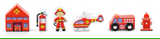 VIGA - Train Set Accessory - Fire Station
