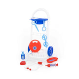 Polesie - Medical Doctor Play Set on Trolley 8 Piece