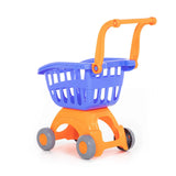 Polesie - Blue Shopping Trolley Cart For Kids