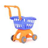 Polesie - Blue Shopping Trolley Cart For Kids
