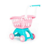 Polesie - Blue Shopping Trolley Cart For Kids