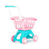 Polesie - Blue Shopping Trolley Cart For Kids