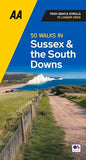 50 Walks in Sussex Paperback