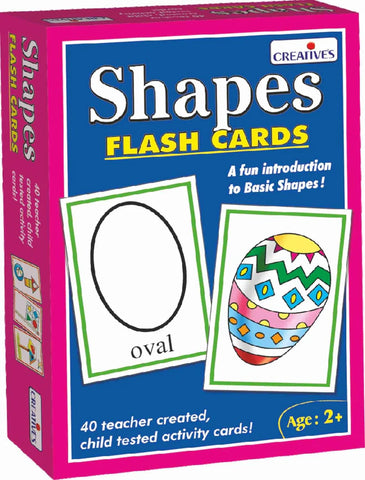 Creatives - Shapes Flash Cards