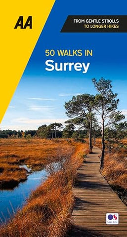 50 Walks in Surrey Paperback