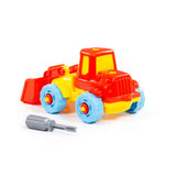 Polesie DIY Take Apart Tractor with Shovel - STEM Learning