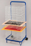 Paint Art Drying Rack on Wheels-A3 size