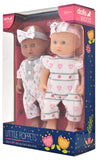 Dollsworld - Little Poppets Twin Dolls Set 25cm (10")
