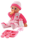 Dollsworld - Talking Tilly Doll with 16 Real Baby Sounds 30cm (12")