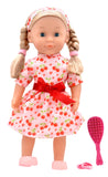 Dollsworld - Charlotte Braided Blonde Hair Dolll 36cm (14") with Accessories
