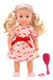 Dollsworld - Charlotte Doll With Blonde Hair and Accessories 36cm (14")