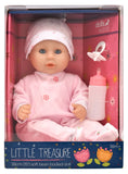 Dollsworld - Little Treasure Girl Doll With Accessories 38cm (15")