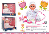 Dollsworld - Dolly Doctor Baby Doll Medical Accessories & Dummy 46Cm (18")