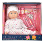 Dollsworld - Dolly Doctor Baby Doll Medical Accessories & Dummy 46Cm (18")