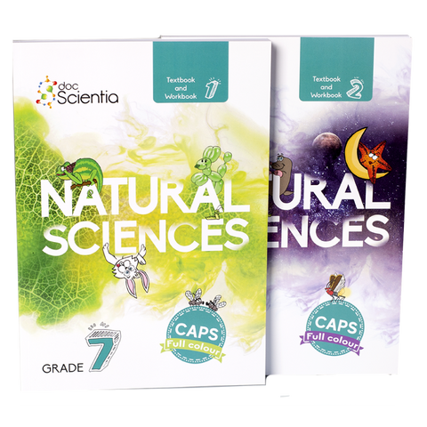 Bundle: Natural Sciences Book 1 and 2 Full Colour Grade 7