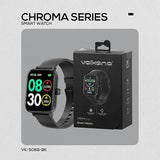 Volkano Chroma Series Smartwatch with Black Strap