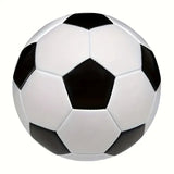 Kids PVC Stitched Soccer Ball Size 4 Black & White