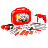 Polesie - Red Tool Box with 27pc Tool Set